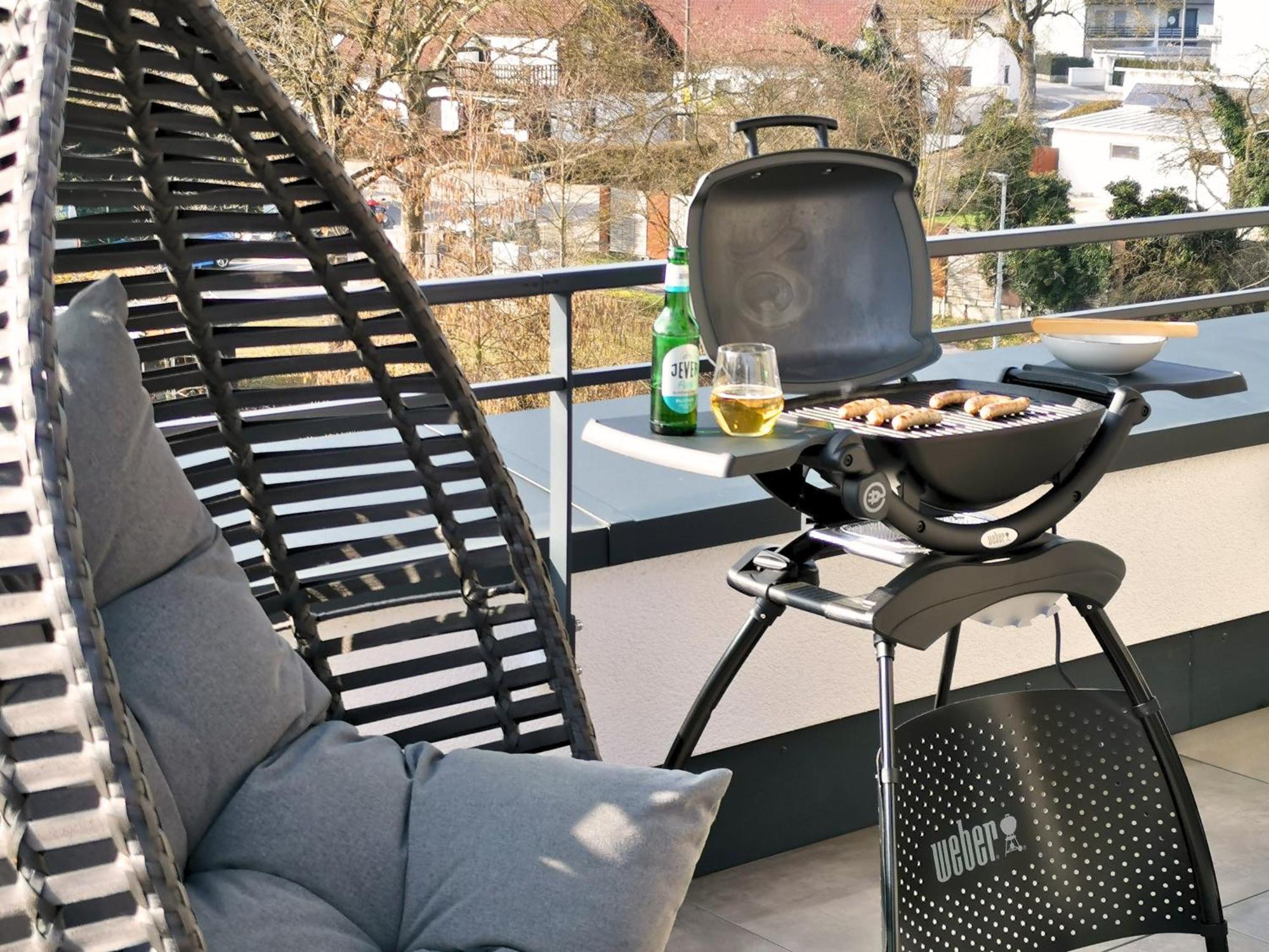 シュトラウビングFynbos Penthouse Deluxe, Balkon, Parkplatzアパートメント エクステリア 写真