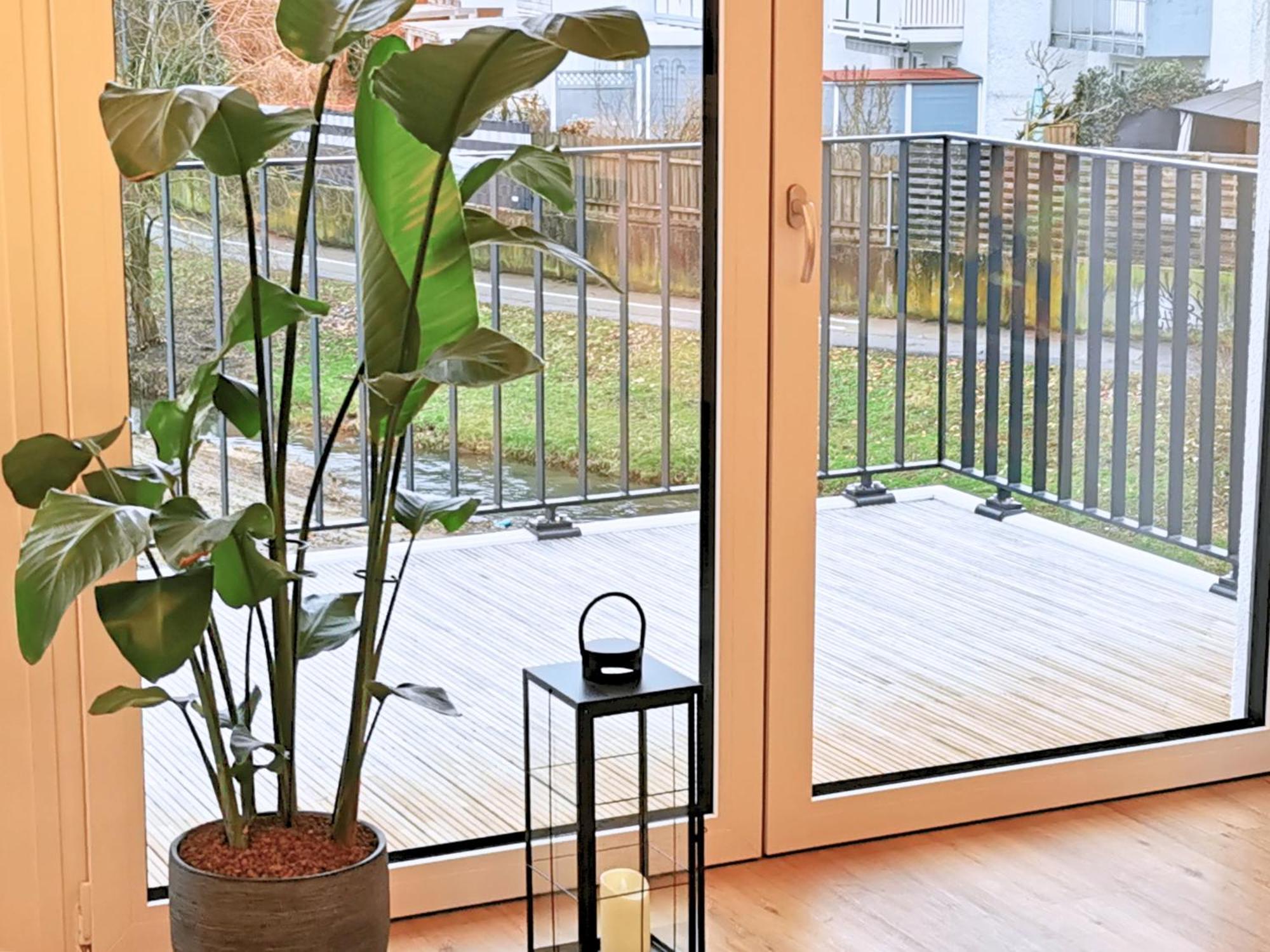 シュトラウビングFynbos Penthouse Deluxe, Balkon, Parkplatzアパートメント エクステリア 写真