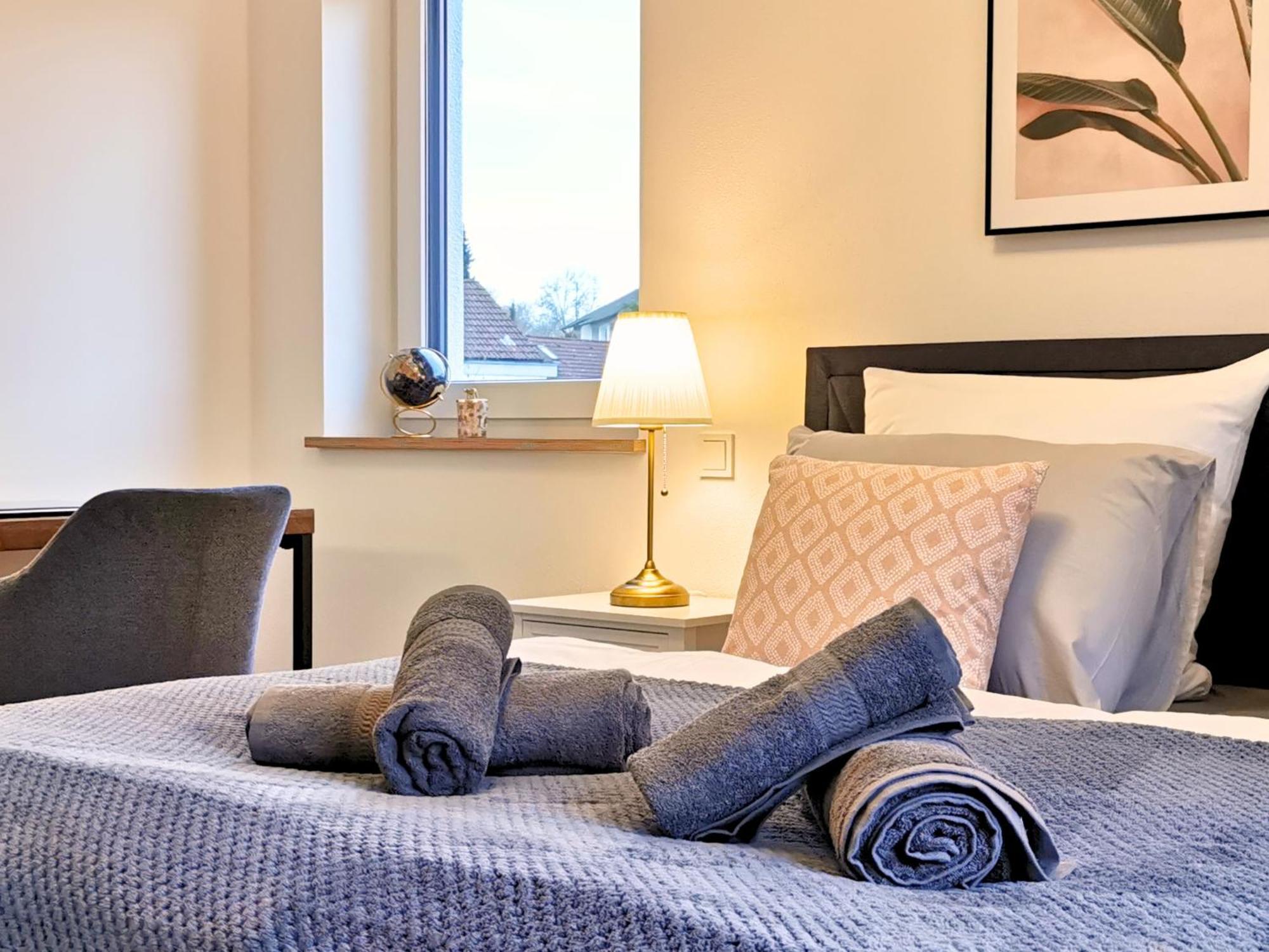 シュトラウビングFynbos Penthouse Deluxe, Balkon, Parkplatzアパートメント エクステリア 写真