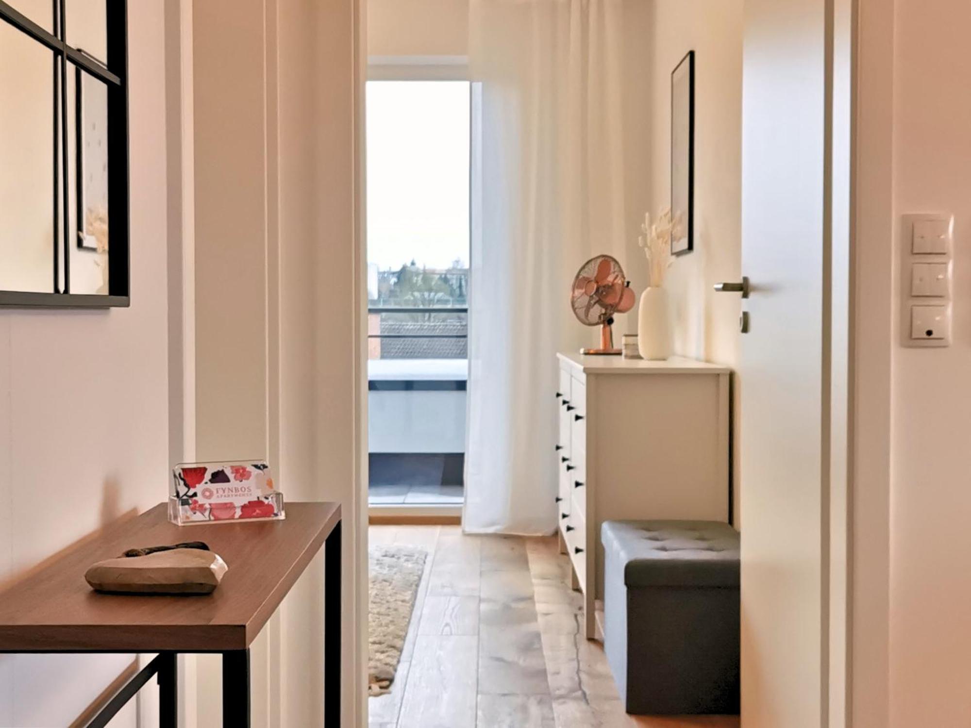シュトラウビングFynbos Penthouse Deluxe, Balkon, Parkplatzアパートメント エクステリア 写真
