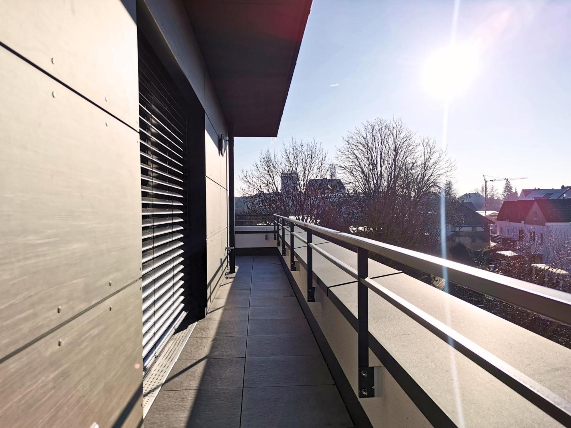 シュトラウビングFynbos Penthouse Deluxe, Balkon, Parkplatzアパートメント エクステリア 写真