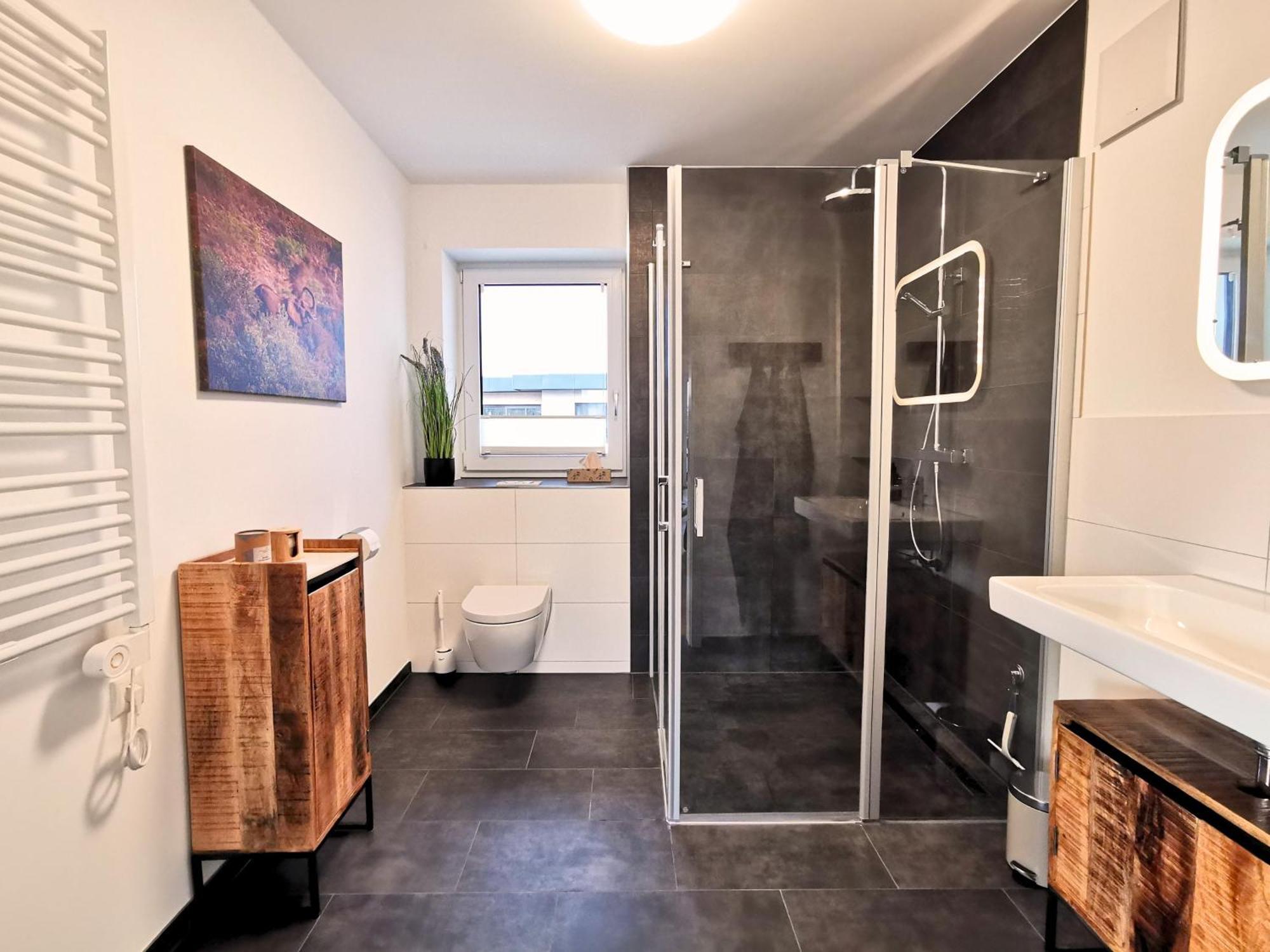 シュトラウビングFynbos Penthouse Deluxe, Balkon, Parkplatzアパートメント エクステリア 写真